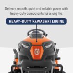 Husqvarna TS 242XD 21.5 HP 42-Inch Lawn Tractor with Kawasaki FR Engine and Differential Lock - Image 11