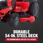 Craftsman T3200 Turn Tight 24 HP 54-Inch Hydrostatic Lawn Tractor with Kohler 7000 V-Twin and 5-Inch Turn Radius - Image 7
