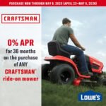 Craftsman T110 17.5 HP 42-Inch Riding Lawn Mower with 7-Speed Manual Drive - Image 14