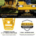 Cub Cadet Ultima ZT1 42 22 HP 42-Inch Zero-Turn Riding Mower with Kohler 7000 V-Twin - Image 4