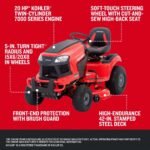 Craftsman T2200K Turn Tight 20 HP 42-Inch Hydrostatic Lawn Tractor with Kohler 7000 V-Twin - Image 7